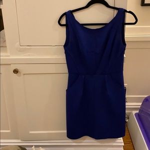 Milly size 4 dress royal blue